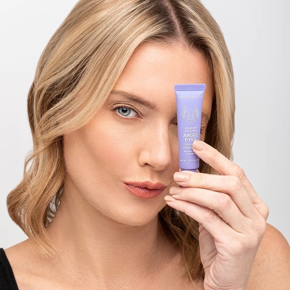 TRUE + LUSCIOUS Angel Eyes Eyeshadow Primer Base Light Nude 0.33oz $22 NIB - Picture 2 of 9